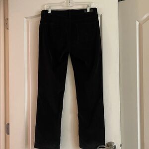 Black Straight-Leg Pants